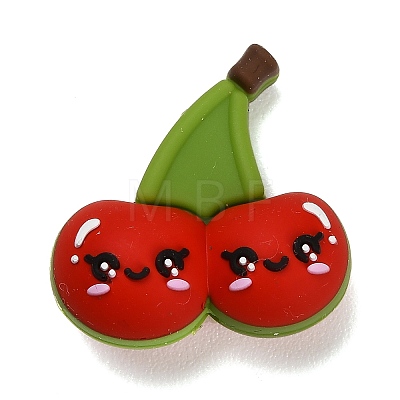 Fruit Theme Food Grade Eco-Friendly Silicone Beads SIL-I022-02C-1