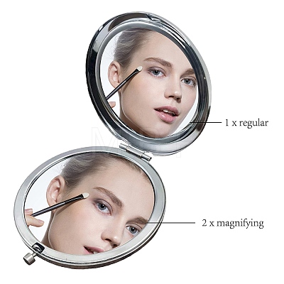 304 Stainless Steel Customization Mirror DIY-WH0245-008-1