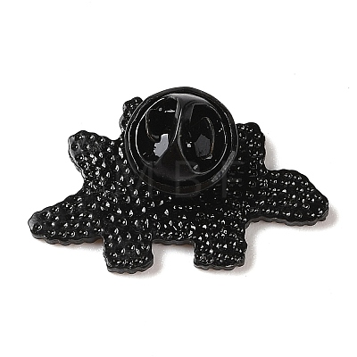 Black Alloy Brooches JEWB-Z024-05EB-01-1