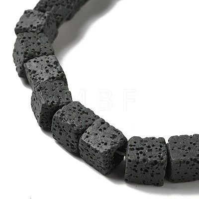 Dyed & Natural Lava Rock Beads Strands G-L435-01-8mm-23-1