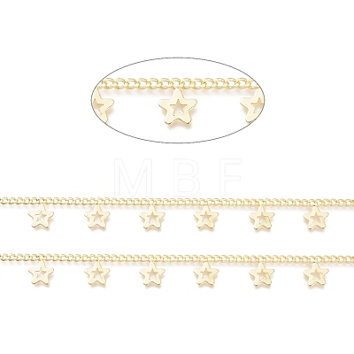 Brass Curb Chains CHC-K009-05G-1
