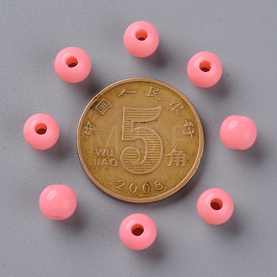 Opaque Acrylic Beads LS-X-MACR-S370-C6mm-A04-1