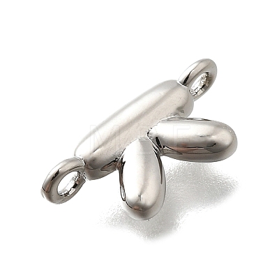 Brass Connector Charms KK-P295-01P-K-1