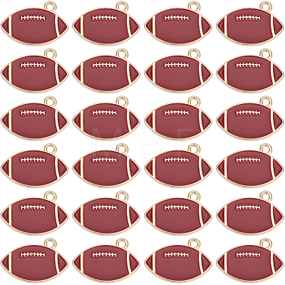 30Pcs Alloy Enamel Pendants FIND-SC0022-79-1