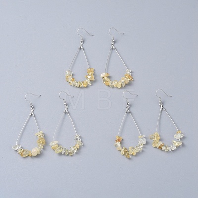 Dangle Earrings EJEW-E255-B23-1