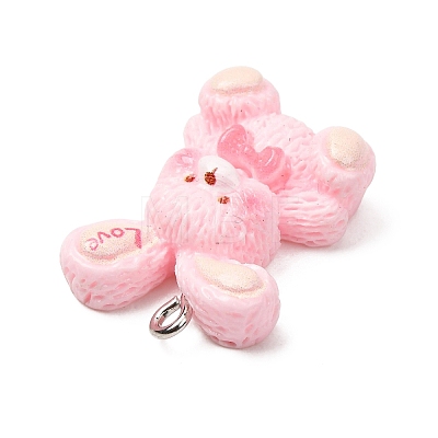 Aninal Theme Opaque Resin Pendants RE-CBA6A90-07P-03-1