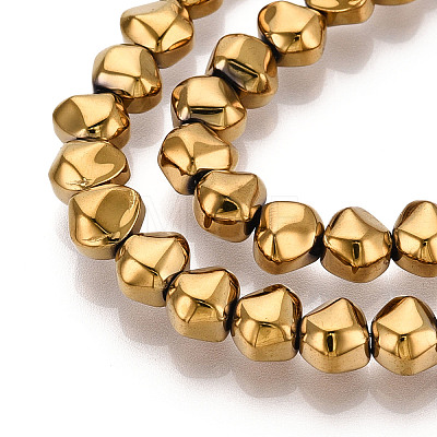 Electroplate Glass Beads Strands EGLA-N017-05A-B02-1