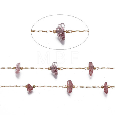 Brass Paperclip Chains CHC-N018-101-06-1