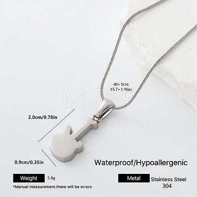 304 Stainless Steel Pendant Necklaces YX4815-4-1