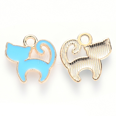 Alloy Enamel Charms X-ENAM-S121-031A-1