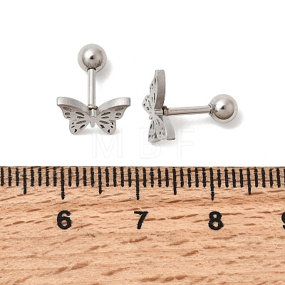 304 Stainless Steel Nose Bone Rings STAS-B126-14P-01-1