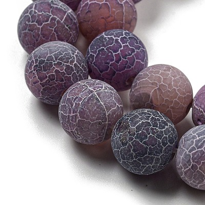 Natural Weathered Agate Beads Strands G-P538-A01-05-1