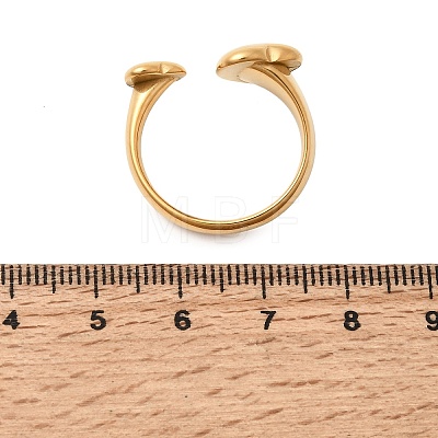 304 Stainless Steel Cuff Open Rings SA-CBA90C5-03A-G-1