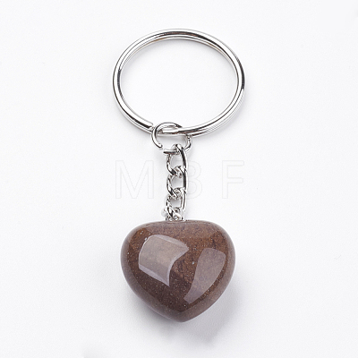 Natural Mookaite Keychain KEYC-F019-02D-1