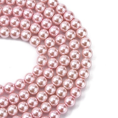 Grade A Glass Pearl Beads HY-J001-6mm-HX077-1