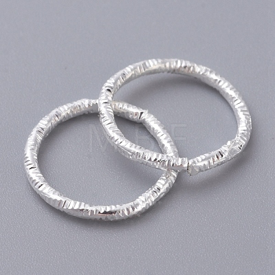 Iron Textured Jump Rings X-IFIN-D086-03-S-1