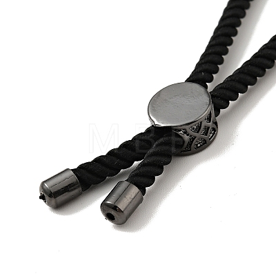 Half Finished Twisted Milan Rope Slider Bracelets LS-FIND-G032-01B-06-1