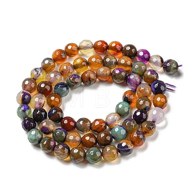 Natural Agate Beads Strands X-G-C082-A01-03-1