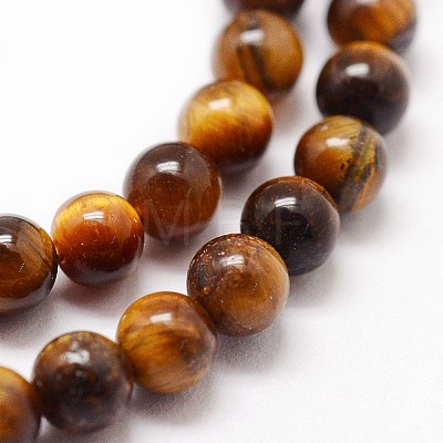 Natural Tiger Eye Beads Strands X-G-N0205-01B-2mm-1