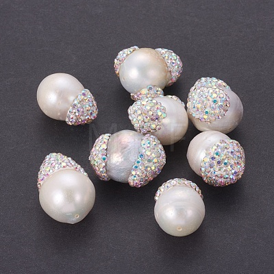 Natural Cultured Freshwater Pearl Beads PEAR-F015-12-1
