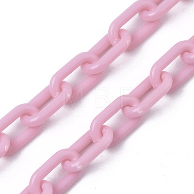 Opaque Acrylic Cable Chains SACR-N010-002H-1