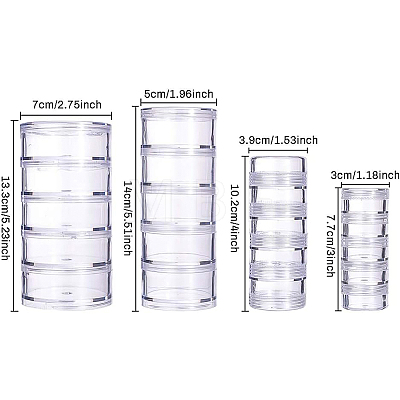 Plastic Bead Storage Containers CON-BC0005-60-1