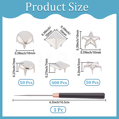 Iron Studs Rivets IFIN-CL0001-14-1
