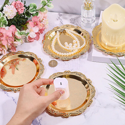 Iron Jewelry Display Plates AJEW-WH0410-259A-01-1