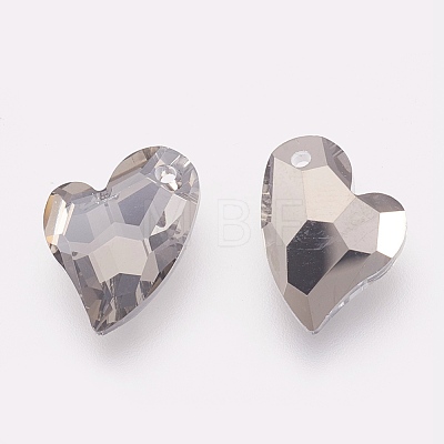 K9 Glass Rhinestone Pendants GLAA-F083-01A-1