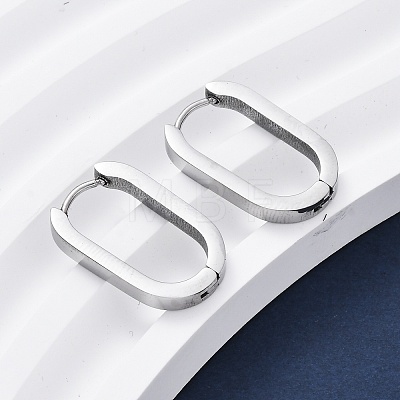 Tarnish Resistant 304 Stainless Steel Huggie Hoop Earrings LS-STAS-H156-11C-P-1