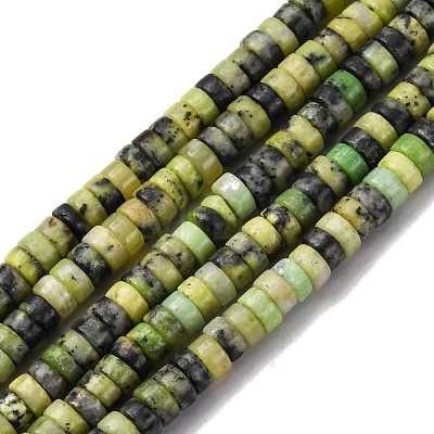 Natural Serpentine Beads Strands G-L624-I16-2x4mm-1