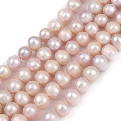 Natural Cultured Freshwater Pearl Beads Strands PEAR-I007-07Z-05A-1