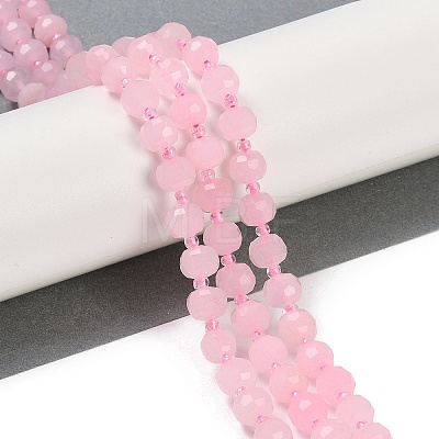 Natural Rose Quartz Beads Strands G-H057-A13-01-1