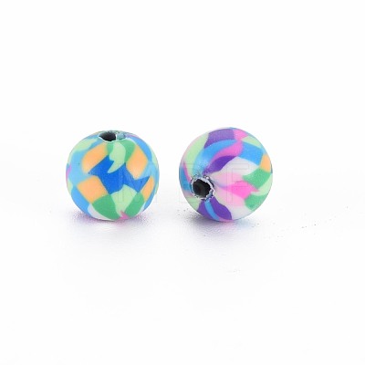 Handmade Polymer Clay Beads CLAY-N008-054A-01-1