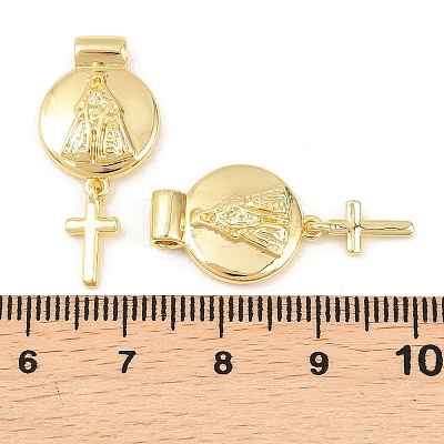 Brass Pendants KK-F931-30C-G-1