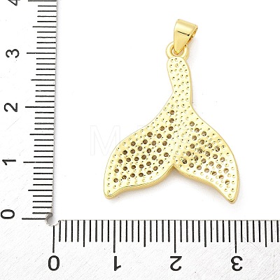 Brass Micro Pave Cubic Zirconia Pendants KK-S511-04D-G-1