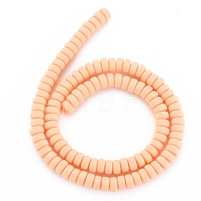Handmade Polymer Clay Beads Strands CLAY-N008-32-1
