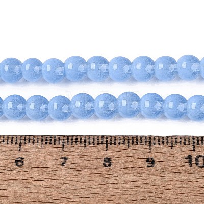 Acrylic Imitation Cat Eye Beads Strands OACR-Q197-01A-05-1