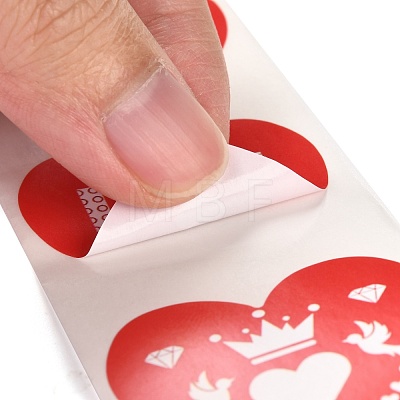 Valentine's Day Themed Self-Adhesive Stickers DIY-P037-E02-1