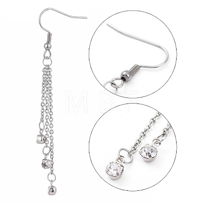 Tassel Earrings EJEW-JE04059-1