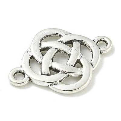 Tibetan Style Alloy Connector Charms TIBE-I026-6023AS-1