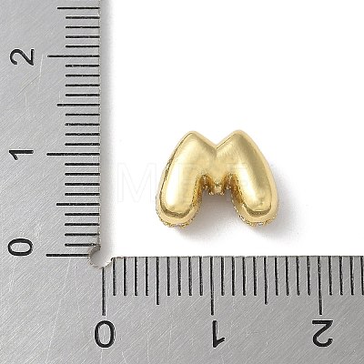 Brass Micro Pave Cubic Zirconia Beads KK-P290-61G-M-1