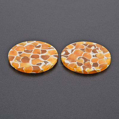 Cellulose Acetate(Resin) Pendants KY-N015-022-03-1