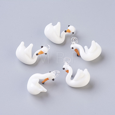 Handmade Lampwork Pendants LAMP-L075-081-1