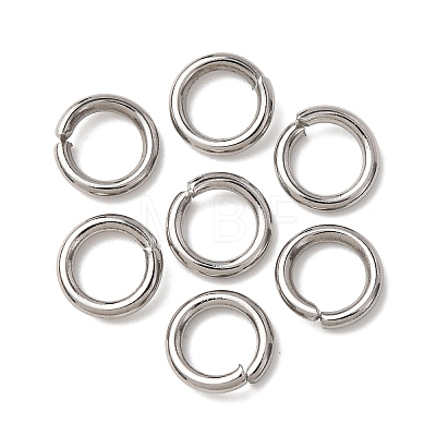 Tarnish Resistant 304 Stainless Steel Open Jump Rings STAS-E067-08-7mm-1