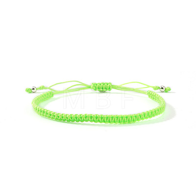 Braided Nylon Cord Adjustable Bracelets for Women Men XS3159-14-1