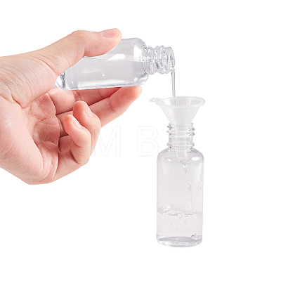BENECREAT 30ml Transparent PET Plastic Refillable Spray Bottle MRMJ-BC0001-50-1