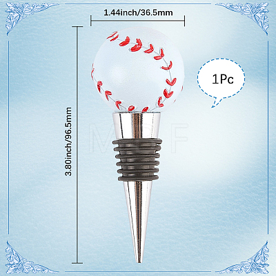 Zinc Alloy Wine Stoppers FIND-WH20040-05B-1