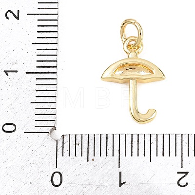 Brass Enamel Pendants KK-H273-21G-1