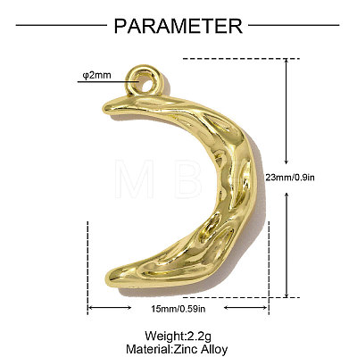 Zinc Alloy Pendants AL-OY001-32G-1